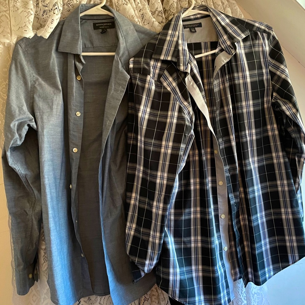 Bundle of two NWOT Banana Republic shirts